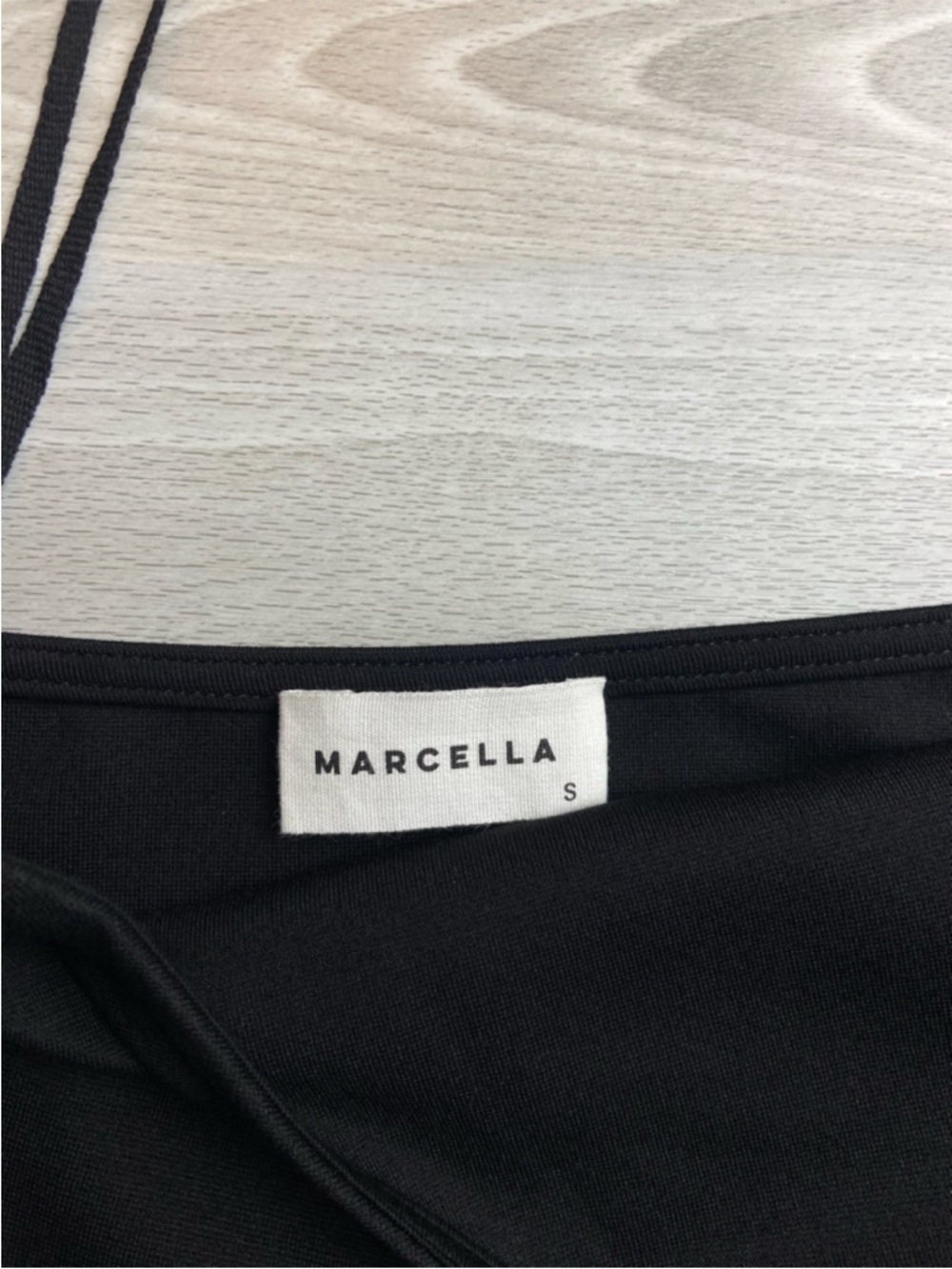 Marcella NYC Manhattan One Shoulder Gown European Ponte Open Back Halter Gown S - Picture 15 of 16